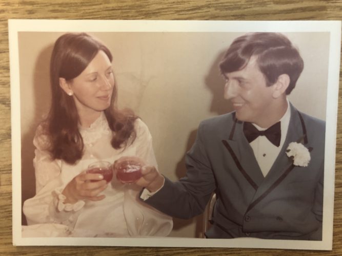 Couple celebrates 50th anniversary with family